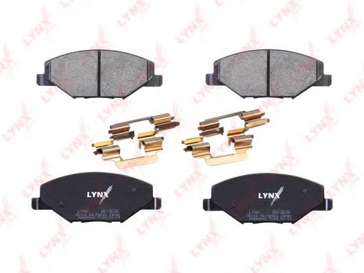 Тормозные колодки lynxauto BD-8035