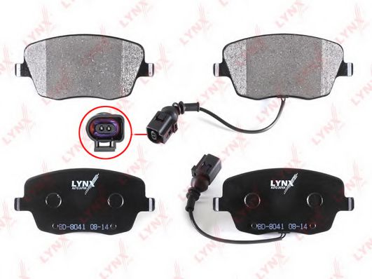 Тормозные колодки lynxauto BD-8041