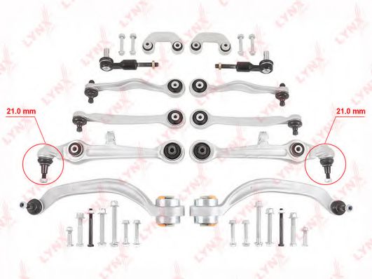Комплект рычагов lynxauto C5018LRK
