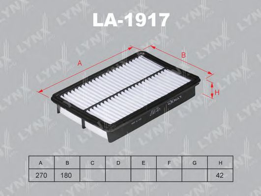 Воздушный фильтр lynxauto LA-1917