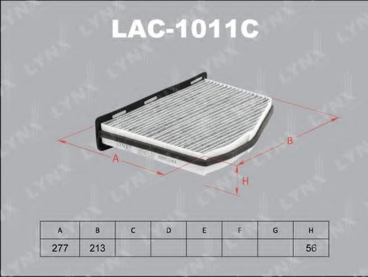 Фильтр салона lynxauto LAC-1011C