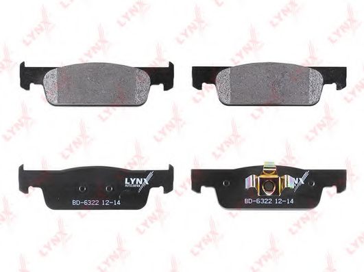Тормозные колодки lynxauto BD-6322
