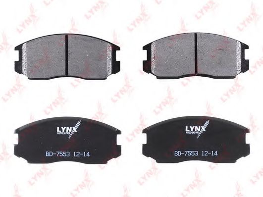 Тормозные колодки lynxauto BD-7553