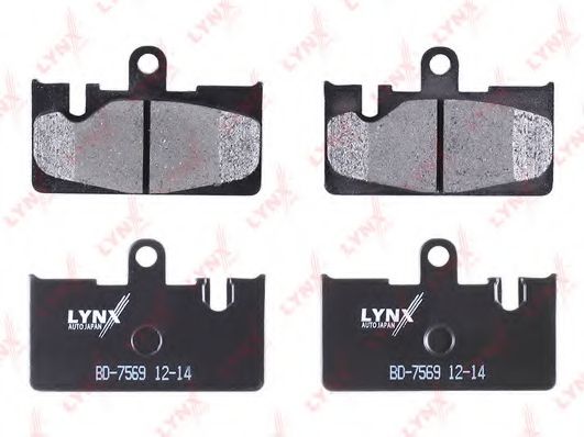 Тормозные колодки lynxauto BD-7569