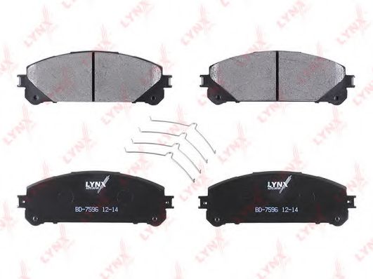 Тормозные колодки lynxauto BD-7596