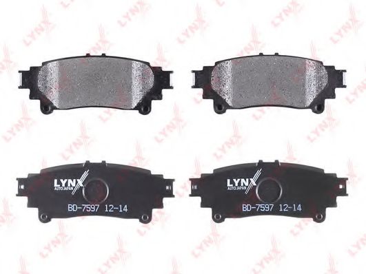 Тормозные колодки lynxauto BD-7597