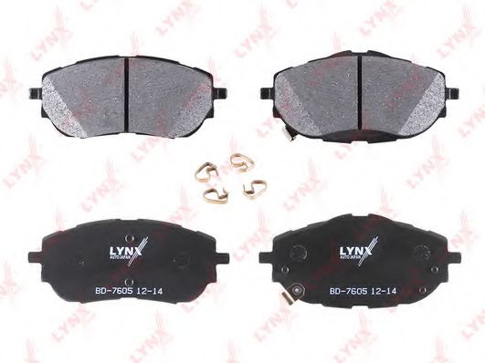 Тормозные колодки lynxauto BD-7605