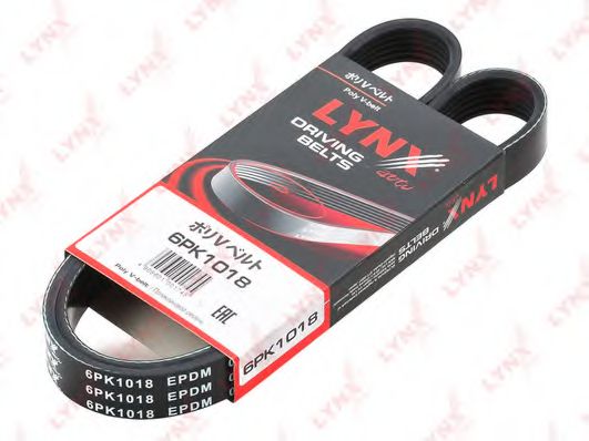 Поликлиновой ремень lynxauto 6PK1018