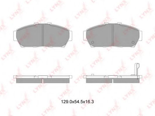 Тормозные колодки lynxauto BD-3433