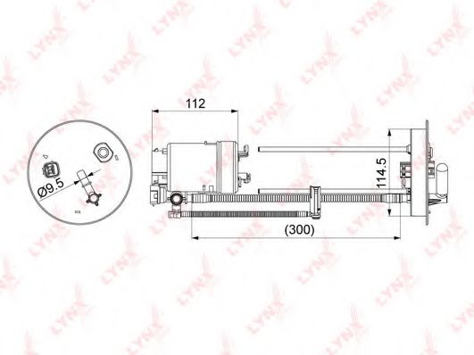 Топливный фильтр Honda/Acura 17048T0A000 Топливный фильтр Honda/Acura 17048T0A000