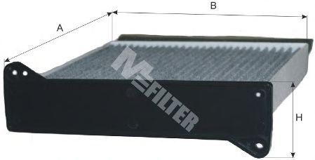 Фильтр салона MFILTER K 9028C