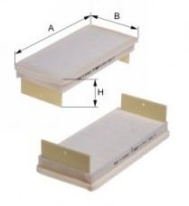 Фильтр салона MFILTER K 992-2