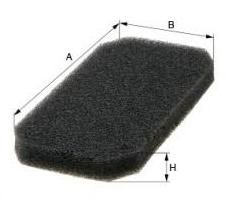 Фильтр салона MFILTER K 993