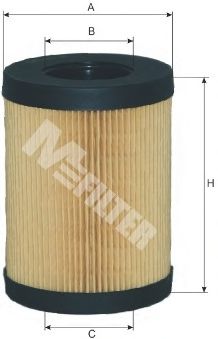 Масляный фильтр MFILTER TE 611
