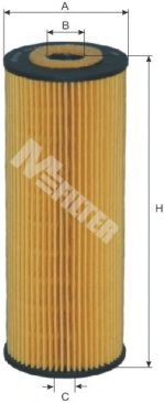 Масляный фильтр MFILTER TE 622