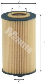 Масляный фильтр MFILTER TE 627