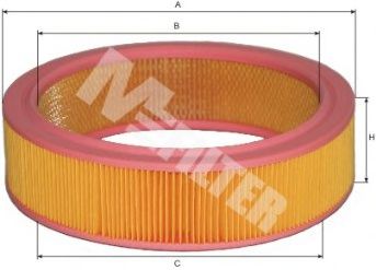 Воздушный фильтр MFILTER A 116