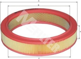 Воздушный фильтр MFILTER A 124