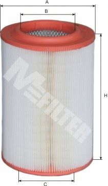 Воздушный фильтр MFILTER A 266