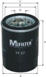 Масляный фильтр MFILTER TF 27