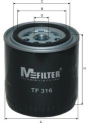 Масляный фильтр MFILTER TF 316
