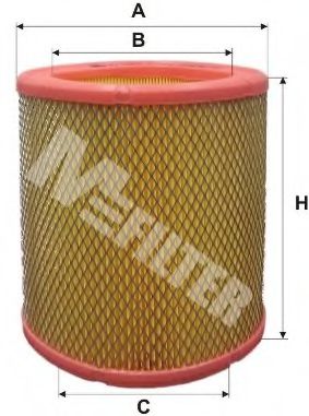 Воздушный фильтр MFILTER A 393