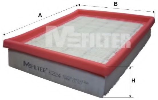 Воздушный фильтр MFILTER K 224