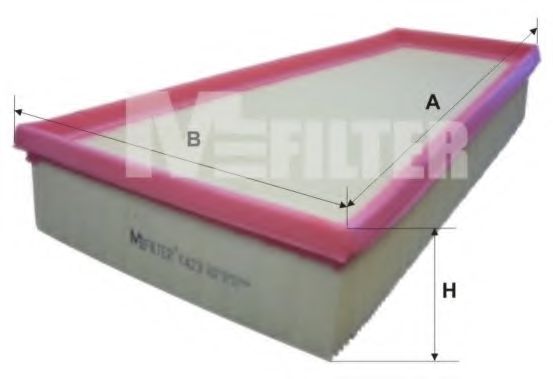 Воздушный фильтр MFILTER K 423