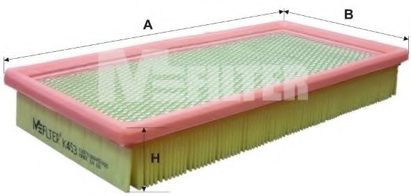 Воздушный фильтр MFILTER K 453