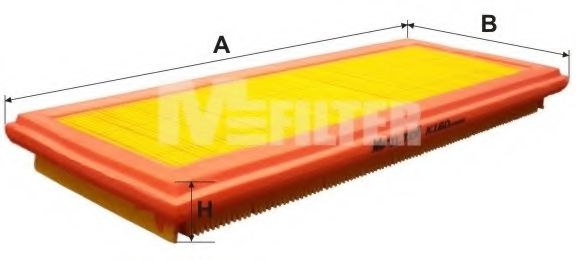 Воздушный фильтр MFILTER K 160