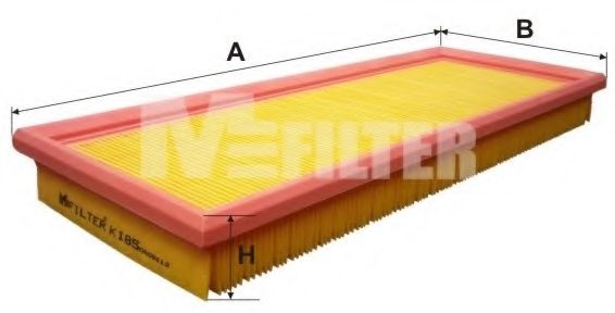 Воздушный фильтр MFILTER K 185