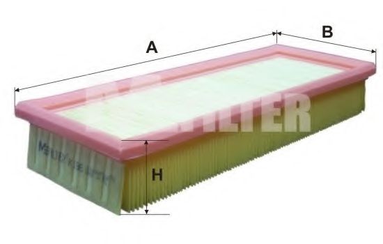Воздушный фильтр MFILTER K 196