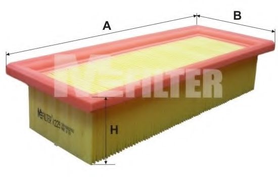 Воздушный фильтр MFILTER K 229