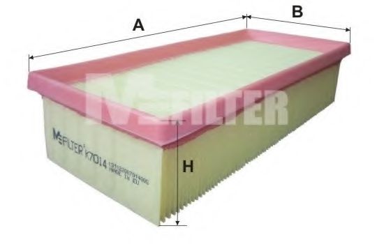 Воздушный фильтр MFILTER K 7014