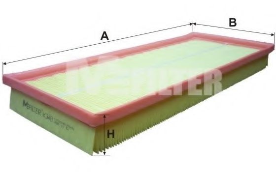 Воздушный фильтр MFILTER K 340