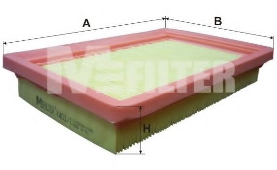 Воздушный фильтр MFILTER K 401
