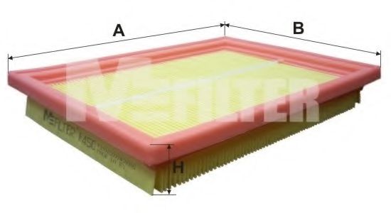 Воздушный фильтр MFILTER K 450