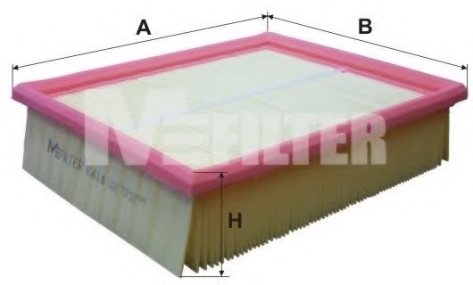 Воздушный фильтр MFILTER K 414