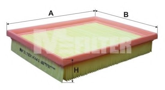 Воздушный фильтр MFILTER K 441