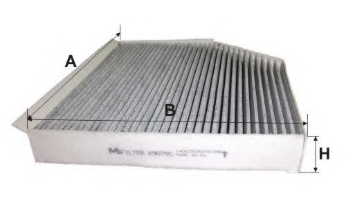 Фильтр салона MFILTER K 9070C