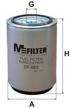 Топливный фильтр MFILTER DF 683