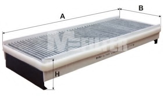 Фильтр салона MFILTER K 961C