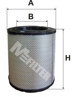 Воздушный фильтр MFILTER A 8044