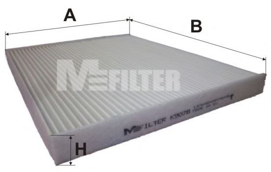 Фильтр салона MFILTER K 9078