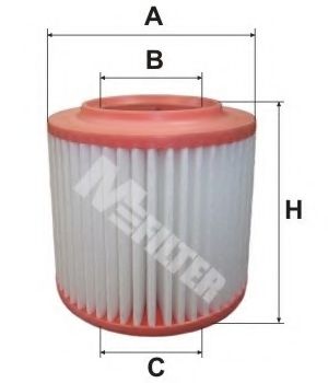 Воздушный фильтр MFILTER A 8048
