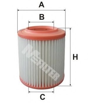 Воздушный фильтр MFILTER A 8049