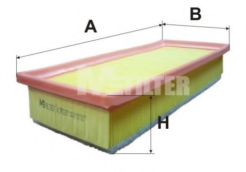 Воздушный фильтр MFILTER K 7037