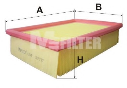 Воздушный фильтр MFILTER K 7047
