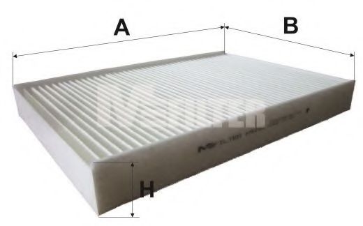 Фильтр салона MFILTER K 9101