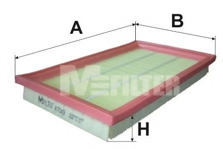 Воздушный фильтр MFILTER K 7049